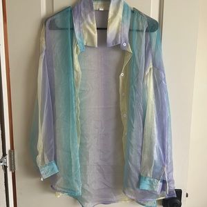 Sheer Colorful Jacket